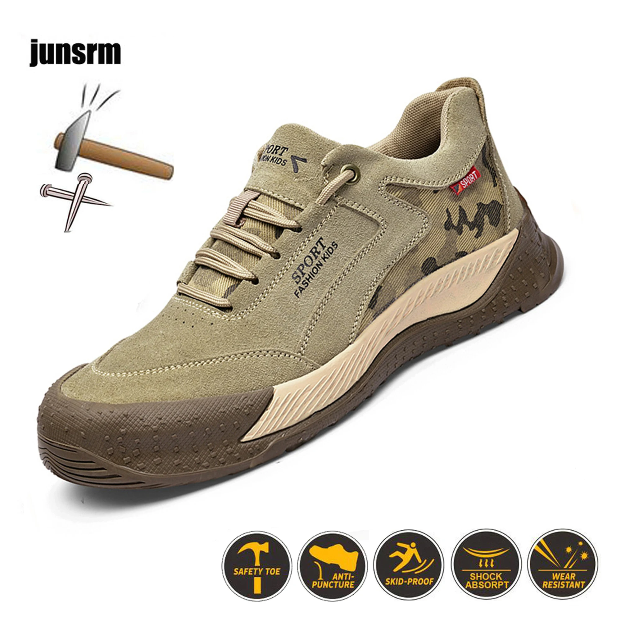 Protective shoes smash and puncture resistant all season comfortable steel toe safety shoes construction work shoes boots
Protective shoes smash and puncture resistant all season comfortable steel toe safety shoes construction work shoes boots