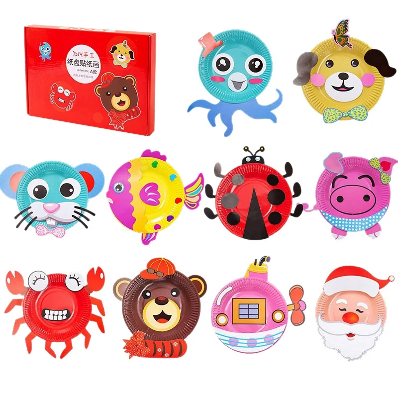 2023 Hot-Art-Craft Paper Toys For Toddler Paper Plate Craft Kit DIY Activity Learning Party Game Supplies Set Animals DIY Toys
2023 Hot-Art-Craft Paper Toys For Toddler Paper Plate Craft Kit DIY Activity Learning Party Game Supplies Set Animals DIY Toys