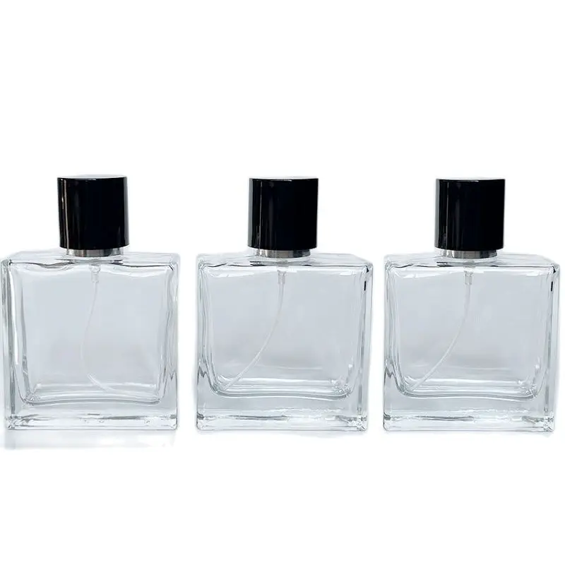 6pcs Mist Spray Bottle Flat Square Clear Glass Fragrance Screw Pump Black Lid Empty Cosmetic Atomizer Perfume Bottles 30ml 50ml
6pcs Mist Spray Bottle Flat Square Clear Glass Fragrance Screw Pump Black Lid Empty Cosmetic Atomizer Perfume Bottles 30ml 50ml