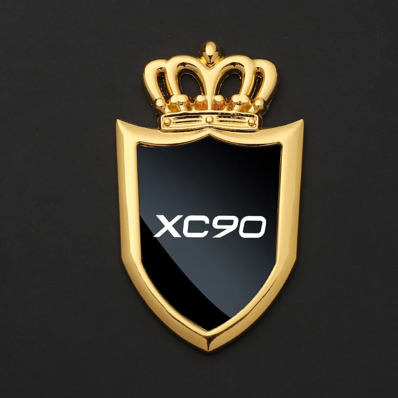 Car badge stickers side windows metal body car stickers for Volvo XC90 with logo car accessories
Car badge stickers side windows metal body car stickers for Volvo XC90 with logo car accessories