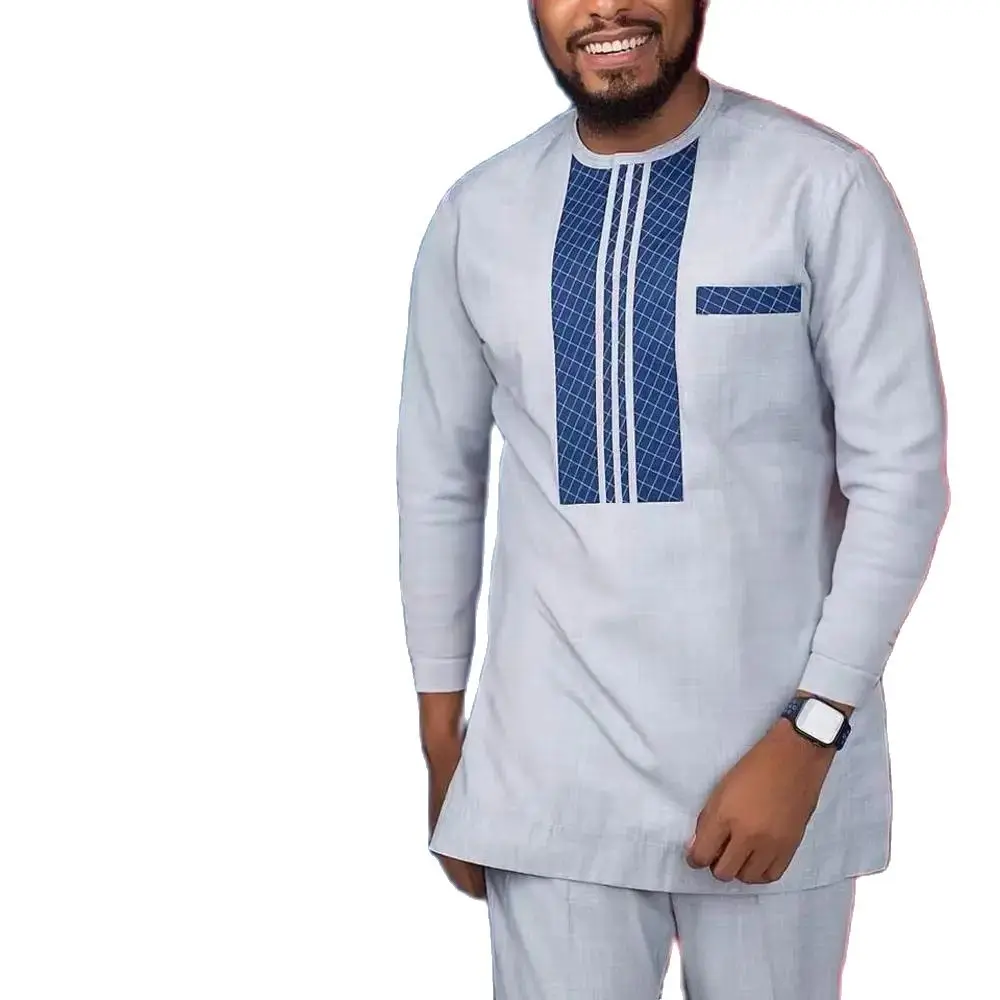 African Men Wedding Suits Printed Long-sleeved Tops Pants Ethnic Casual Traditional Wear 2-piece Sets Kaftan Outfits Fashion
African Men Wedding Suits Printed Long-sleeved Tops Pants Ethnic Casual Traditional Wear 2-piece Sets Kaftan Outfits Fashion