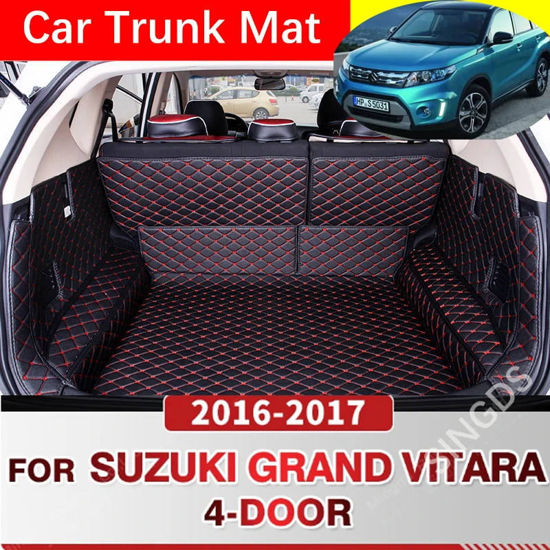 Автомобильный коврик для багажника с полным покрытием для Suzuki GRAND VITARA 4-Door 2016 2017, автомобильный коврик для багажника, аксессуары для защиты интерьера
Автомобильный коврик для багажника с полным покрытием для Suzuki GRAND VITARA 4-Door 2016 2017, автомобильный коврик для багажника, аксессуары для защиты интерьера