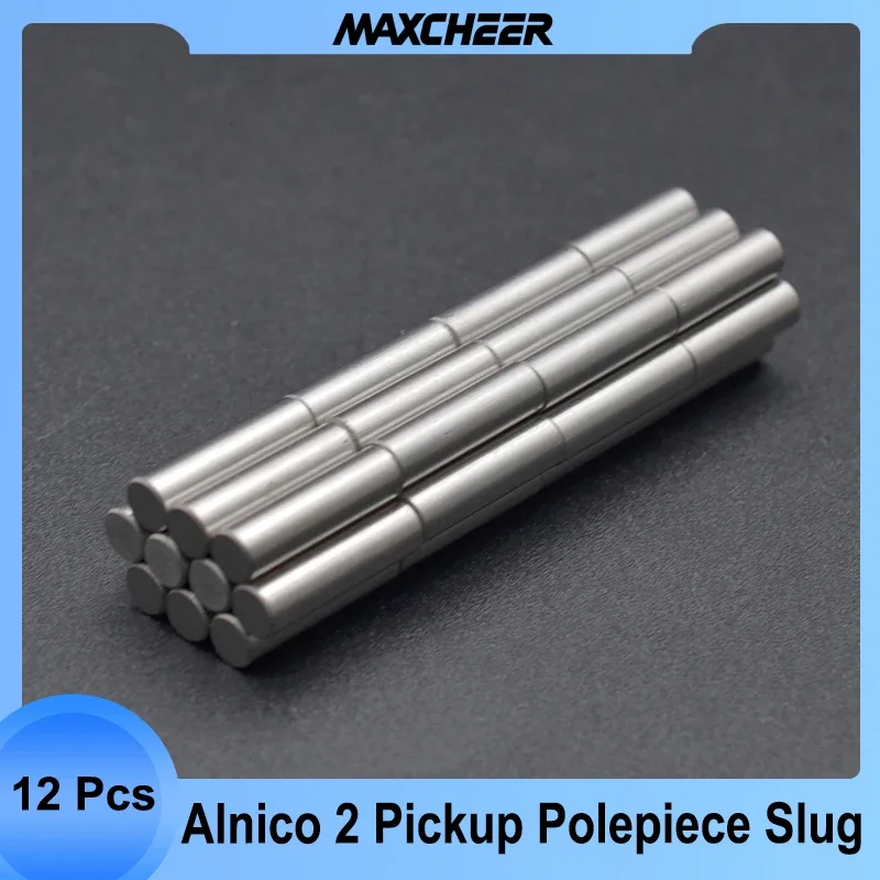 12 шт. Alnico 2 Polepiece Slug D5x17/17,5/18,5 мм электрическая гитара Бас Пикап ЧУП магнитные прутки
12 шт. Alnico 2 Polepiece Slug D5x17/17,5/18,5 мм электрическая гитара Бас Пикап ЧУП магнитные прутки