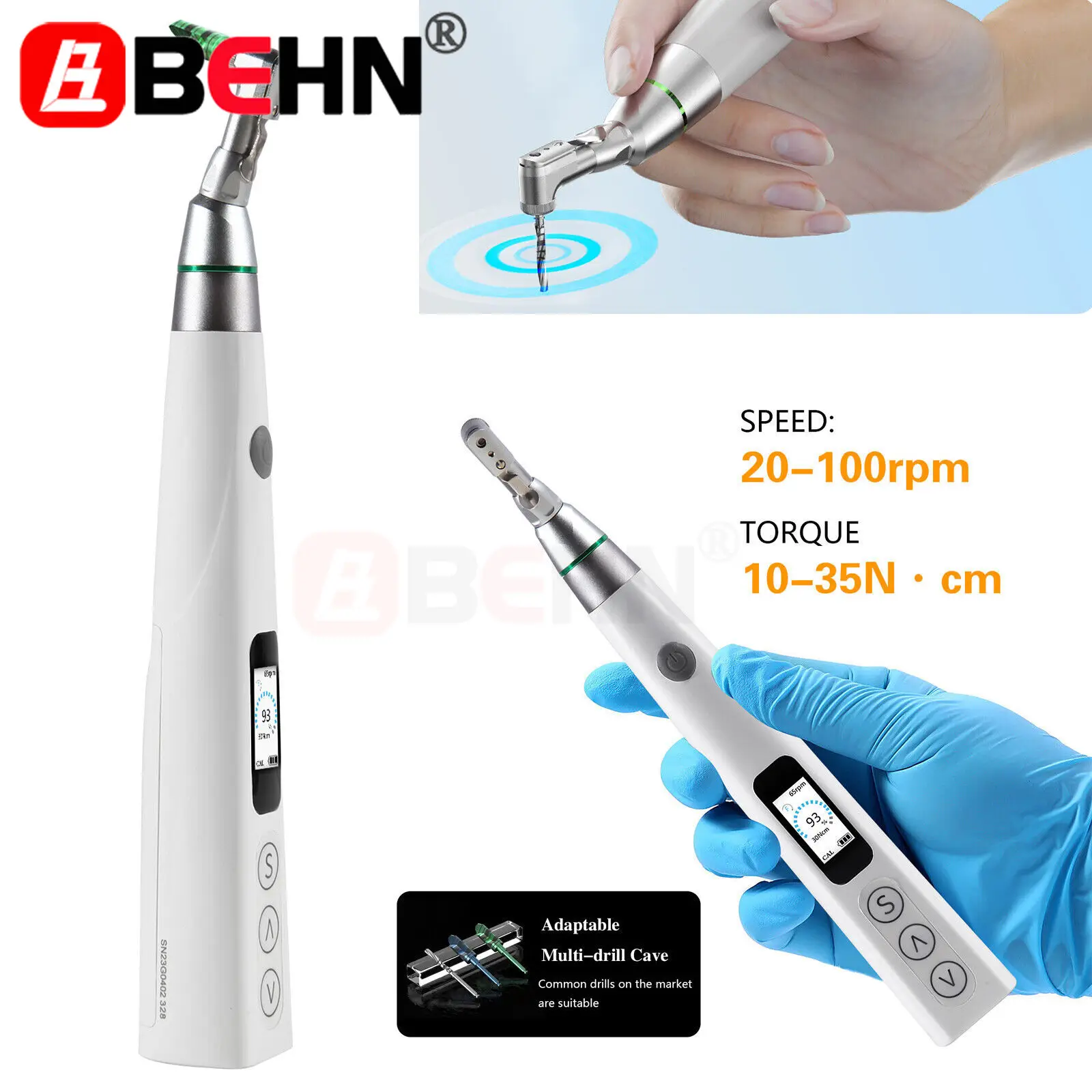 Factory Direct Supply Dental Wireless Electric Implant Torque Wrench / Implant Kit Screw Removal Torque Driver Equipment
Factory Direct Supply Dental Wireless Electric Implant Torque Wrench / Implant Kit Screw Removal Torque Driver Equipment