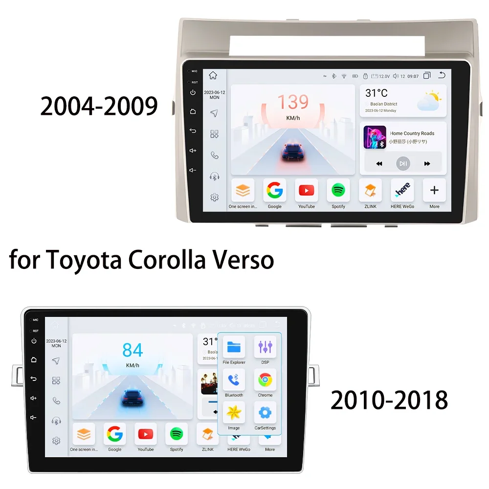 8Core 7862 Audio 2din Android Autoradio for Toyota Corolla Verso 2004-2018 Car Radio Multimedia Video Player GPS Carplay Auto 4G
8Core 7862 Audio 2din Android Autoradio for Toyota Corolla Verso 2004-2018 Car Radio Multimedia Video Player GPS Carplay Auto 4G