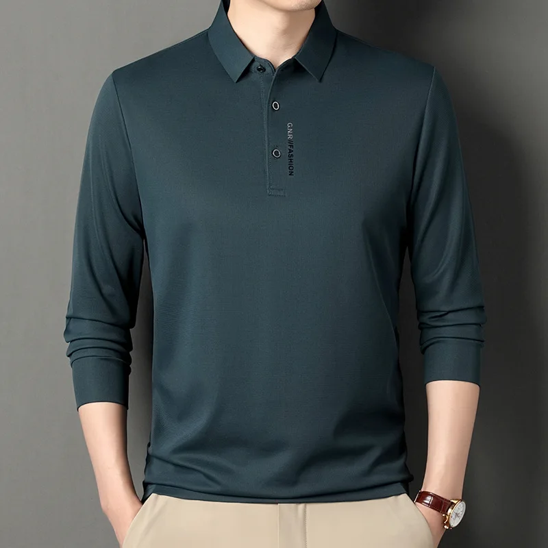 2023 New Polo Shirt Men Solid Business Casual Long Sleeve Mens Polo Shirt Fashion Turn Down Collar Slim Polo Tees Tops Men M-4XL
2023 New Polo Shirt Men Solid Business Casual Long Sleeve Mens Polo Shirt Fashion Turn Down Collar Slim Polo Tees Tops Men M-4XL