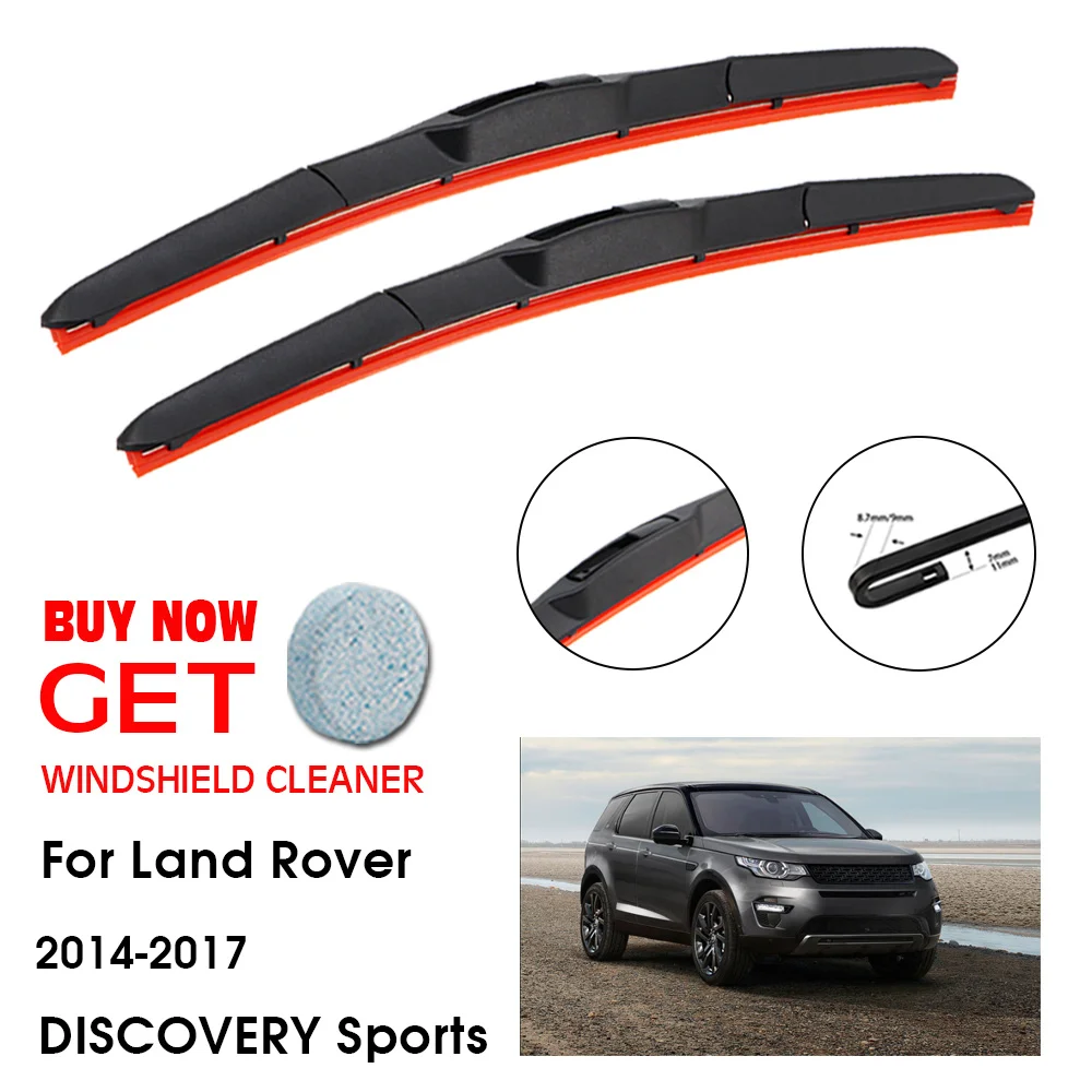 Car Wiper For Land Rover DISCOVERY Sports 26"+20" 2014-2017 Front Window Washer Windscreen Silica Gel Wiper Blades Accessories
Car Wiper For Land Rover DISCOVERY Sports 26"+20" 2014-2017 Front Window Washer Windscreen Silica Gel Wiper Blades Accessories