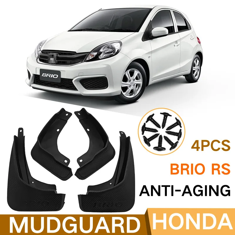 For Honda BRIO RS 2018 Car Molded Mud Flaps Splash Guards Mudguards Front Rear Styling Front Rear Car Accessories
For Honda BRIO RS 2018 Car Molded Mud Flaps Splash Guards Mudguards Front Rear Styling Front Rear Car Accessories