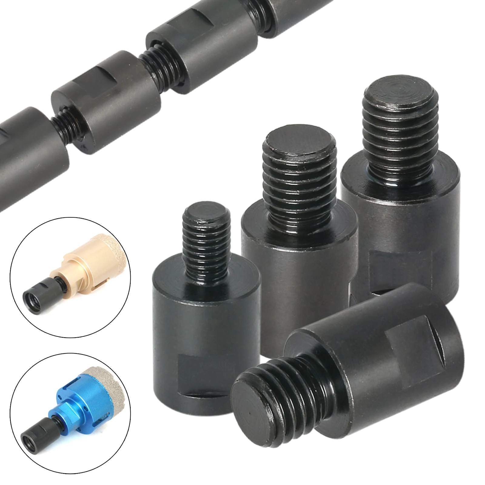 4 PCS Angle Grinder Adapter Converter M10 M14 5/8-11 Converter Adapte Arbor Connector Connecting Rod Nuts Polishing Machine Tool
4 PCS Angle Grinder Adapter Converter M10 M14 5/8-11 Converter Adapte Arbor Connector Connecting Rod Nuts Polishing Machine Tool