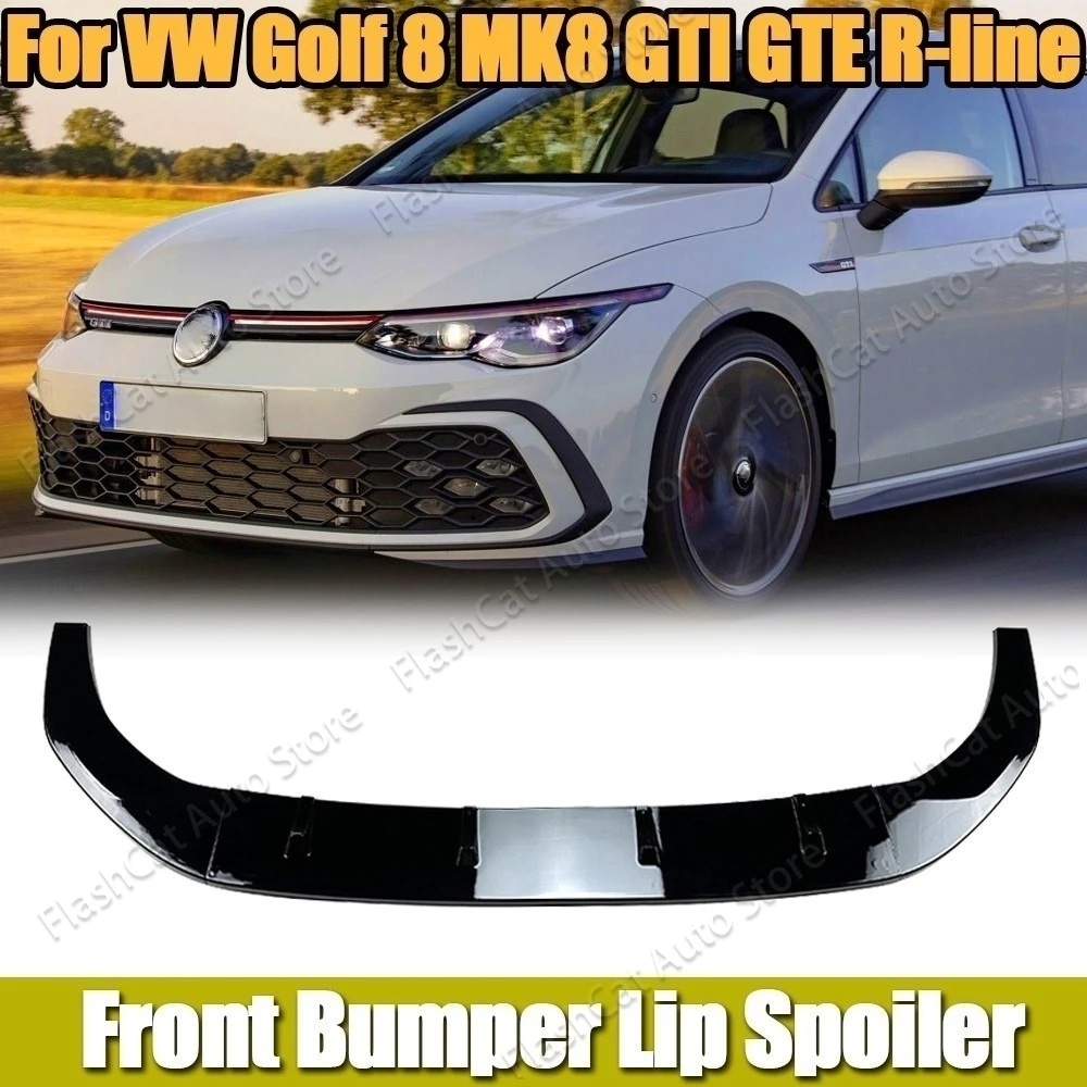 Front Bumper Lip Splitter Body Kit Spoiler Splitter For VW Golf 8 MK8 GTI Rline 2020 2021 2022 2023+ Maxton Style Accessories
Front Bumper Lip Splitter Body Kit Spoiler Splitter For VW Golf 8 MK8 GTI Rline 2020 2021 2022 2023+ Maxton Style Accessories