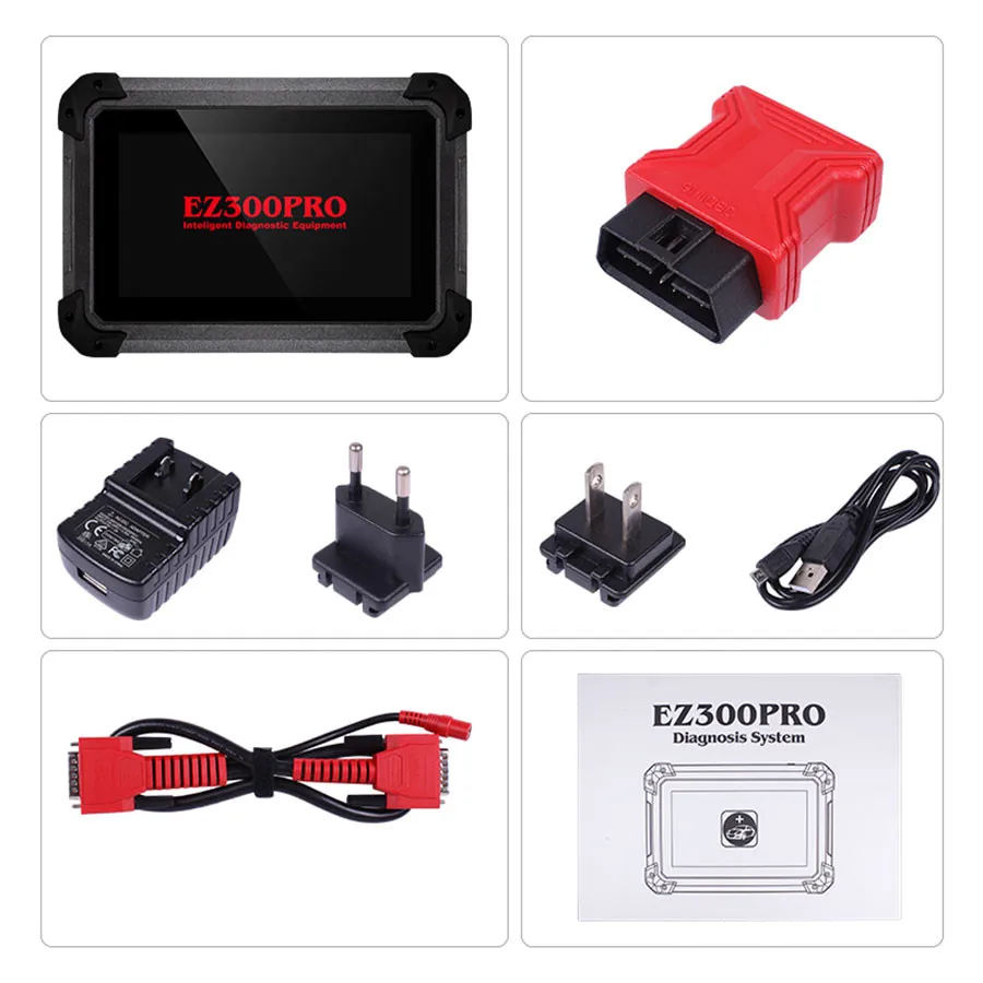 EZ300 PRO With 5 Systems Diagnosis Engine,ABS,SRS,Transmission and TPMS Tablet Diagnosis Tool
EZ300 PRO With 5 Systems Diagnosis Engine,ABS,SRS,Transmission and TPMS Tablet Diagnosis Tool