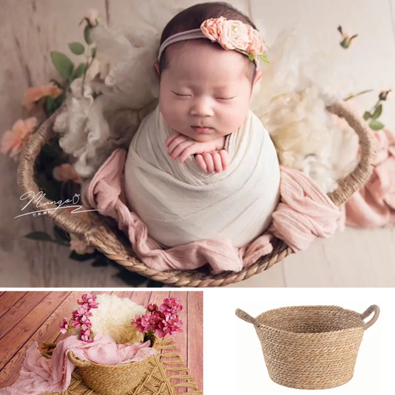 Neonatal Photography Props Natural Linen Woven Double Barrel Bed Studio Baby Container Pose Sofa Handwoven Basket Men and Women
Neonatal Photography Props Natural Linen Woven Double Barrel Bed Studio Baby Container Pose Sofa Handwoven Basket Men and Women