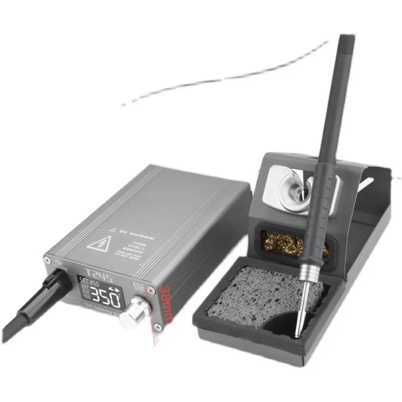 OSS T245 Soldering Station 130W 3S Heating Solder LCD Digital Display Rework Station With 1pcs C245 Soldering Iron Tip
OSS T245 Soldering Station 130W 3S Heating Solder LCD Digital Display Rework Station With 1pcs C245 Soldering Iron Tip