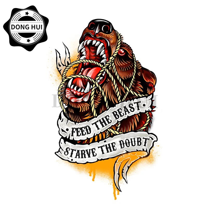 Bear Hunt Sticker Feed The Beast Starve The Doubt Wall Stickers Vinyl JDM Accessories Dirt Bike Motorcycle Laptop Decals
Bear Hunt Sticker Feed The Beast Starve The Doubt Wall Stickers Vinyl JDM Accessories Dirt Bike Motorcycle Laptop Decals