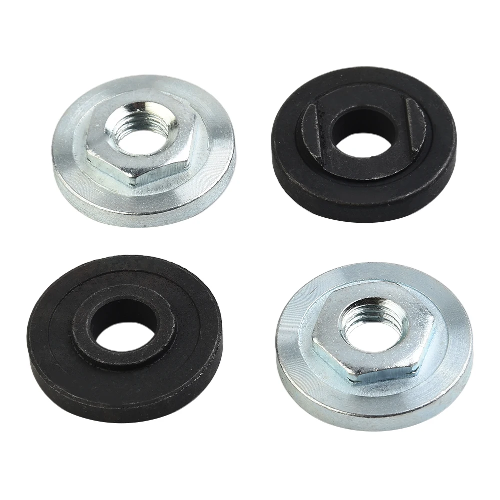 Tools Pressure Plate 4pcs Black+Silver For Type 100 Angle Grinder Hexagon Nut Metal Modified Splint High Quality
Tools Pressure Plate 4pcs Black+Silver For Type 100 Angle Grinder Hexagon Nut Metal Modified Splint High Quality