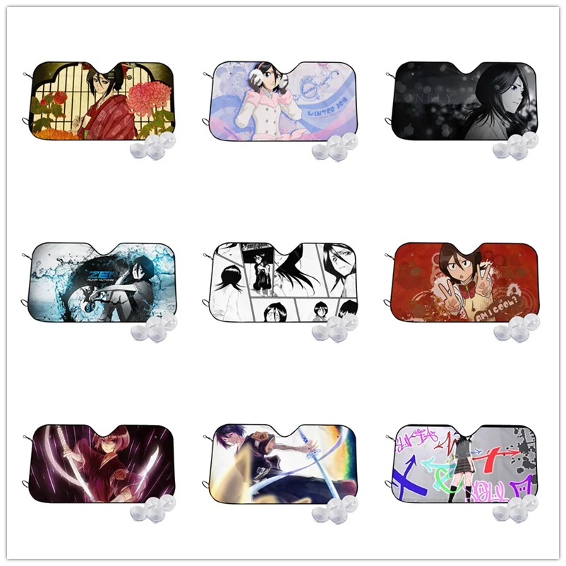 Rukia Kuchiki Car Sunshade Windscreen Anime Bleach Lovers Car Front Window Visor 76x140cm Car Sunshade Car-styling
Rukia Kuchiki Car Sunshade Windscreen Anime Bleach Lovers Car Front Window Visor 76x140cm Car Sunshade Car-styling