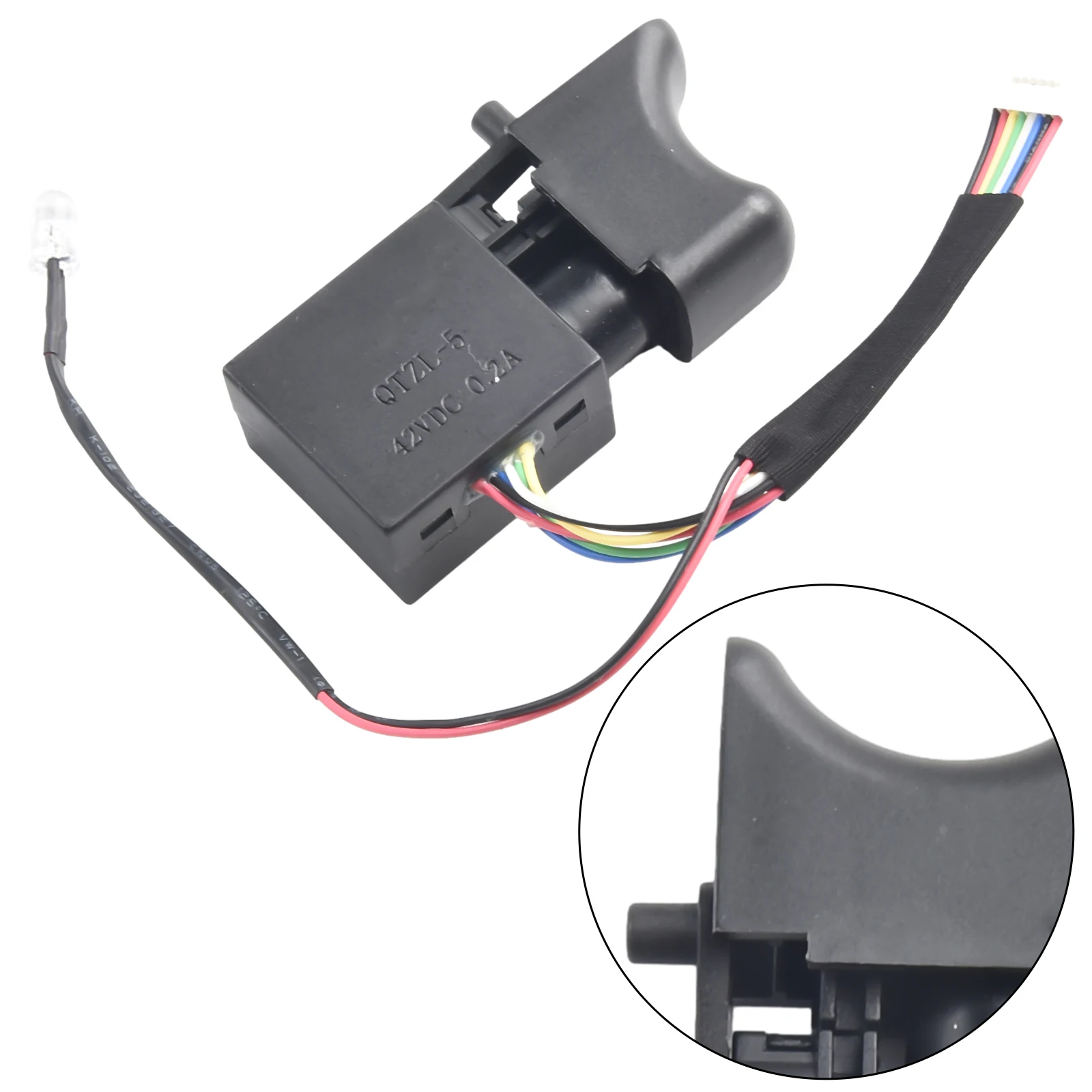 7.2V-24V Electric Drill Switch Adjustable Speed Controller Switch FA2-16/1WEK Brushless Wrench Speed Trigger Switch Power Tool
7.2V-24V Electric Drill Switch Adjustable Speed Controller Switch FA2-16/1WEK Brushless Wrench Speed Trigger Switch Power Tool