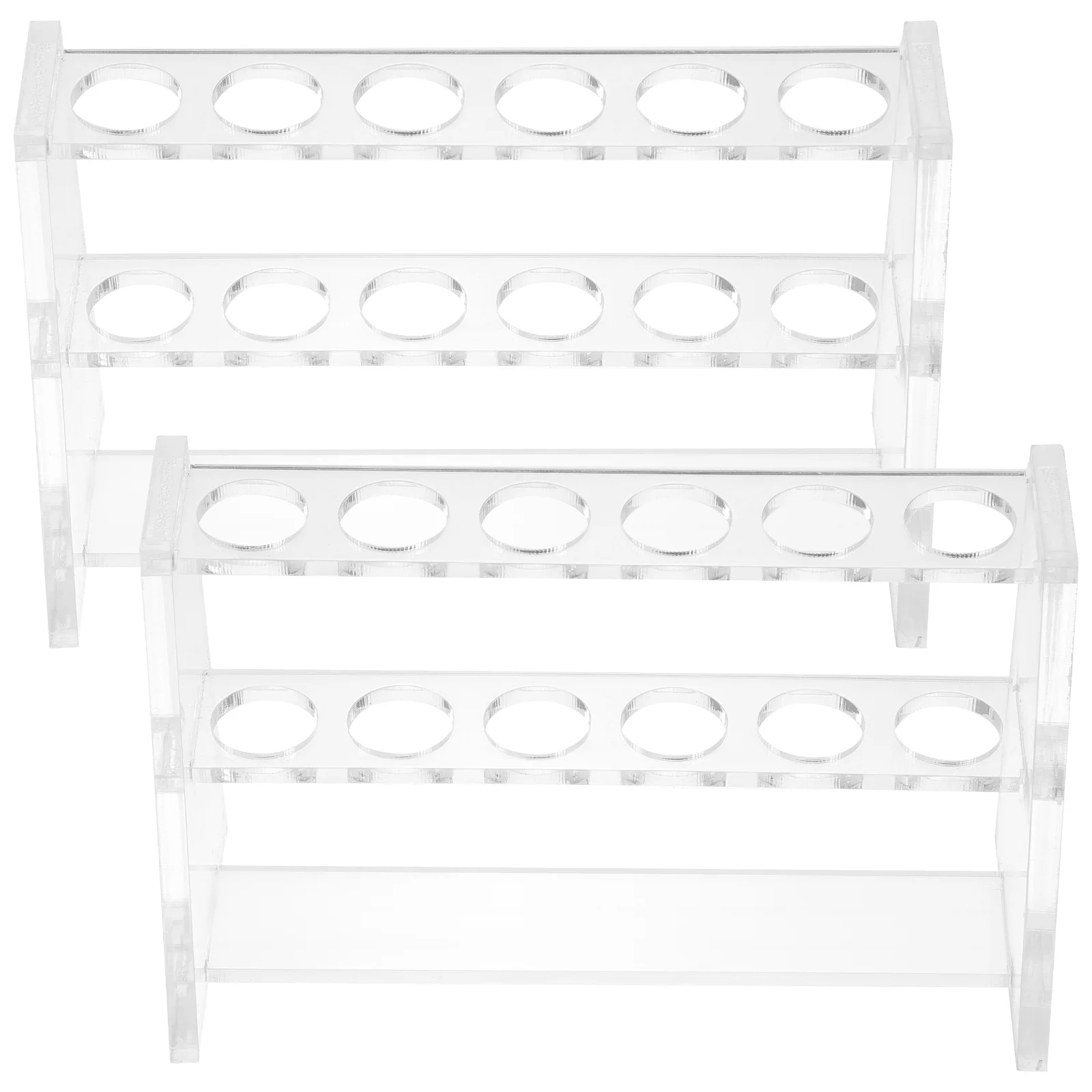 2 Pcs Colorimetric Test Tube Organizer Scientific Organizer Acrylic Holder Laboratory Test Container Centrifuge Shelf
2 Pcs Colorimetric Test Tube Organizer Scientific Organizer Acrylic Holder Laboratory Test Container Centrifuge Shelf