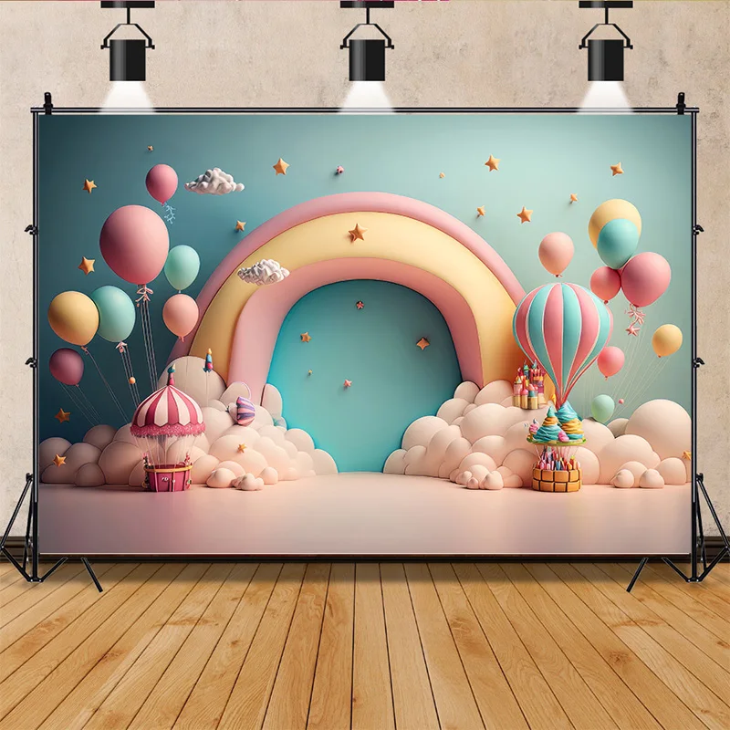 Happy Birthday Newborn Theme Photography Backdrops Prop Air Balloon Party Decorations Baby Shower Photo Studio Background BB-05
Happy Birthday Newborn Theme Photography Backdrops Prop Air Balloon Party Decorations Baby Shower Photo Studio Background BB-05