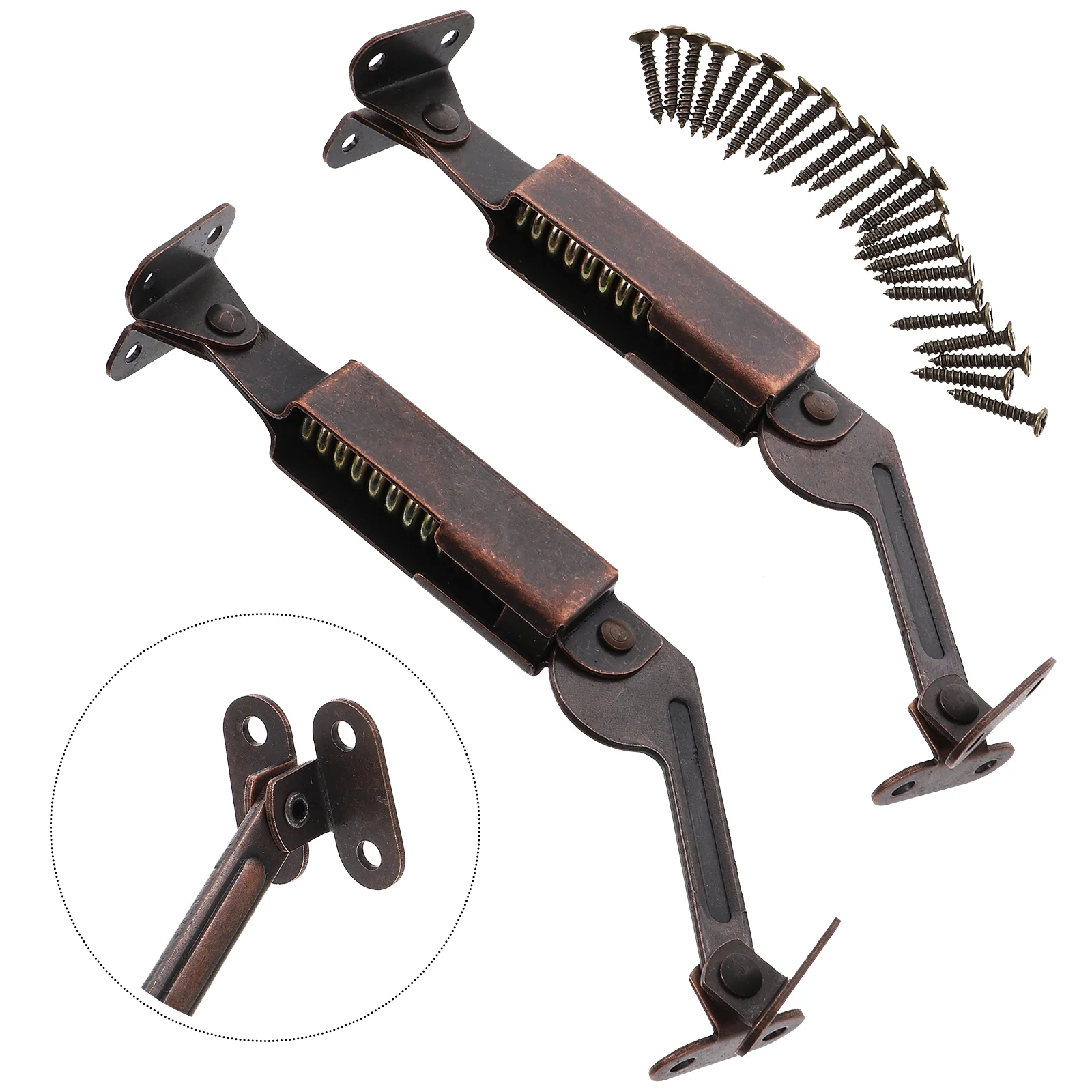 2 Pcs Cabinet Hinges Hardwares Door Spring Lift Up for Cupboard Iron Lid Stay Upturned Support
2 Pcs Cabinet Hinges Hardwares Door Spring Lift Up for Cupboard Iron Lid Stay Upturned Support