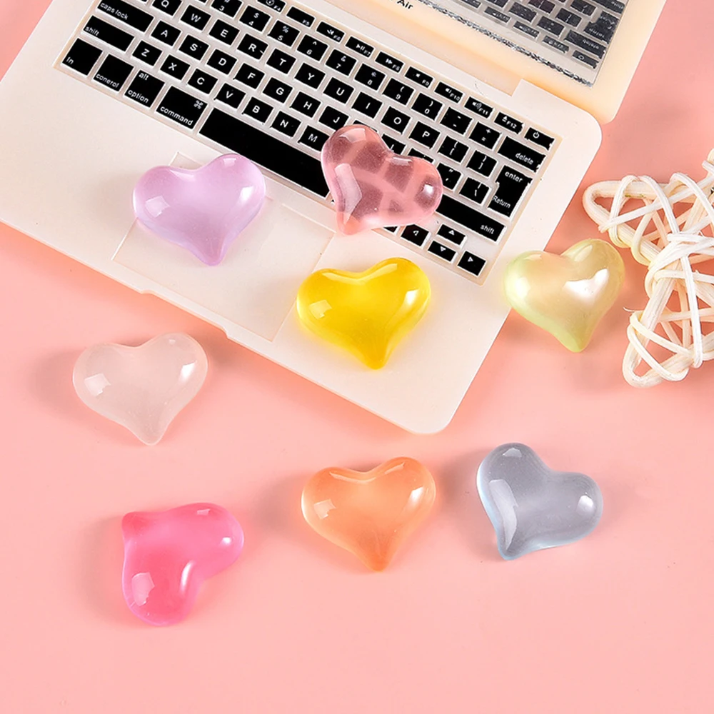10PCS 19x21mm Noctilucent Heart Miniature Flat Back Resin Cabochons For Hairpin Scrapbooking DIY Home Decor Craft Accessories
10PCS 19x21mm Noctilucent Heart Miniature Flat Back Resin Cabochons For Hairpin Scrapbooking DIY Home Decor Craft Accessories