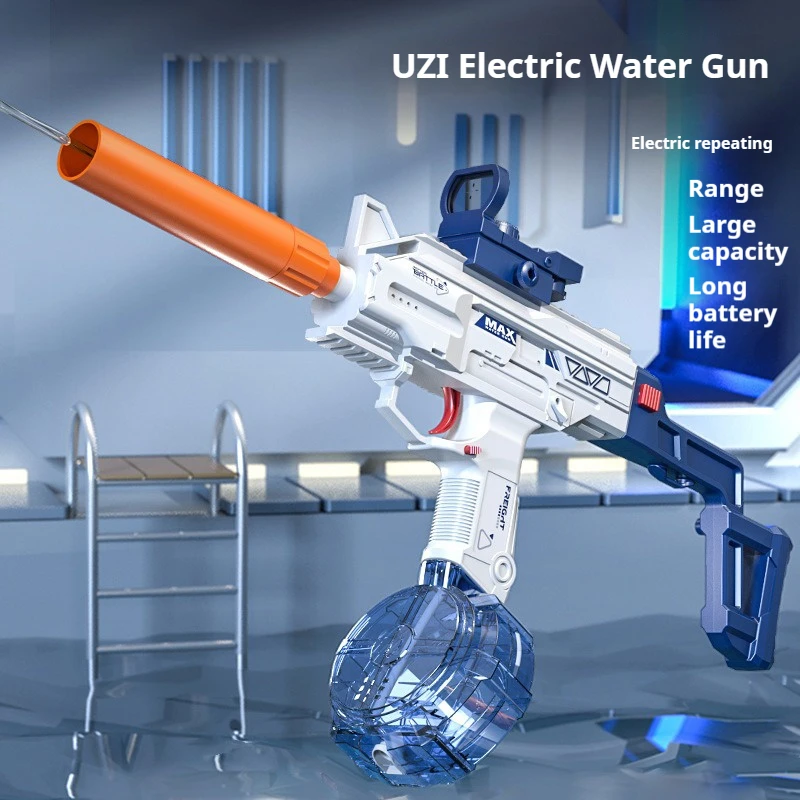 Electric Water Gun Pistol Shooting Toy Full Automatic Summer Beach Outdoor Fun Game Weapons for Children Boys Girl Adults Gift
Electric Water Gun Pistol Shooting Toy Full Automatic Summer Beach Outdoor Fun Game Weapons for Children Boys Girl Adults Gift