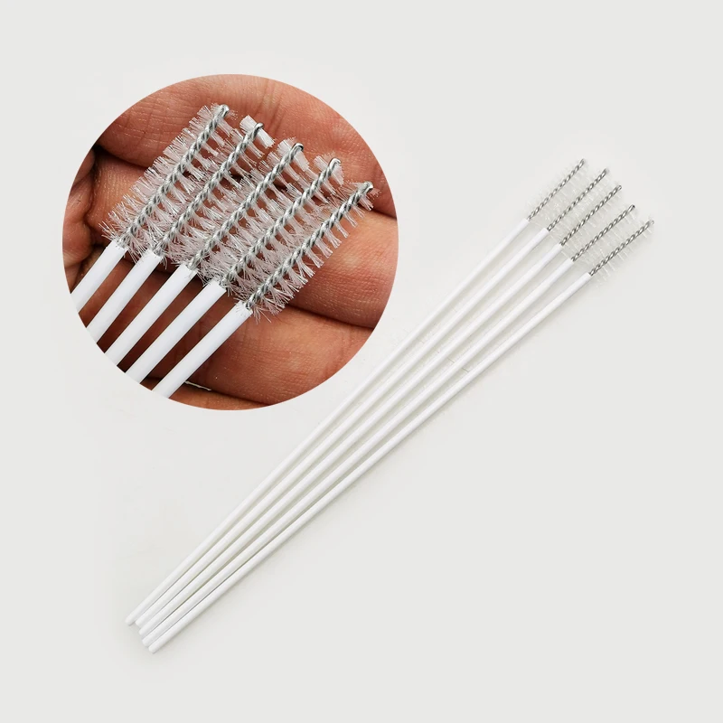 10 Pcs White Stick Straw Brush Pacifier Brush Pipe Brush Soft Apply To 3-7mm Pipeline High-quality Straw Cleaning Tool 
10 Pcs White Stick Straw Brush Pacifier Brush Pipe Brush Soft Apply To 3-7mm Pipeline High-quality Straw Cleaning Tool