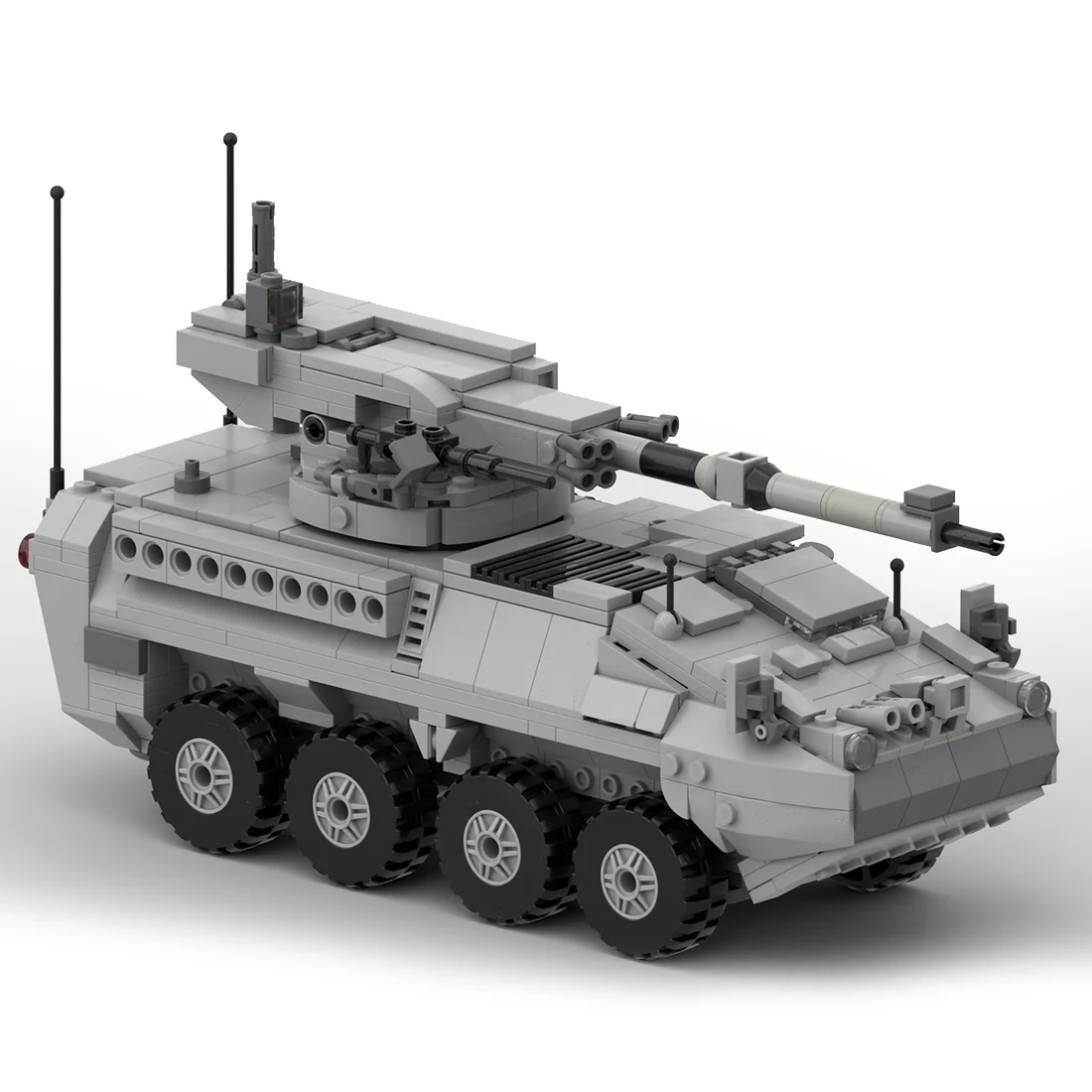 MOC-60244 M1128 Stryker MGS Military Themed Scene Model Building Blocks Set (767PCS)
MOC-60244 M1128 Stryker MGS Military Themed Scene Model Building Blocks Set (767PCS)