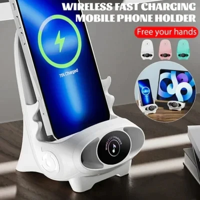 Mini Chair Wireless Fast Charger Multifunctional Phone Holder Unique And Novel Wireless Charging/Mobile Phone Holder Function
Mini Chair Wireless Fast Charger Multifunctional Phone Holder Unique And Novel Wireless Charging/Mobile Phone Holder Function