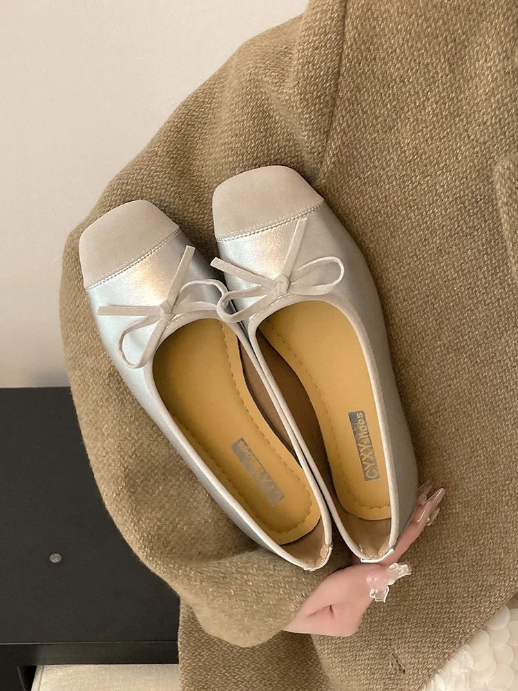 Корейские туфли с бантом и квадратным носком, мягкие женские туфли на низком каблуке, модель 2024 года, платье-топ с бантом-бабочкой, новое удобное платье с бантом-бабочкой
Корейские туфли с бантом и квадратным носком, мягкие женские туфли на низком каблуке, модель 2024 года, платье-топ с бантом-бабочкой, новое удобное платье с бантом-бабочкой