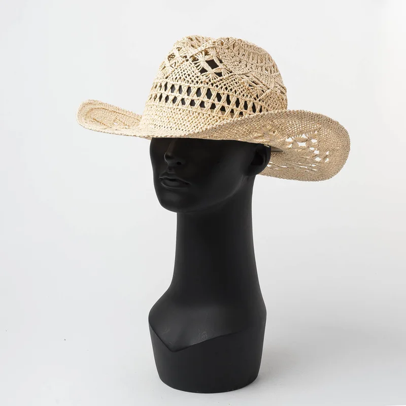 King Wheat 2022 Summer Hollow Out Papyrus Wide Eaves Cowboy Top Women Sun Hats Travel Outdoor Casual Sunshade Beach Straw Hat
King Wheat 2022 Summer Hollow Out Papyrus Wide Eaves Cowboy Top Women Sun Hats Travel Outdoor Casual Sunshade Beach Straw Hat