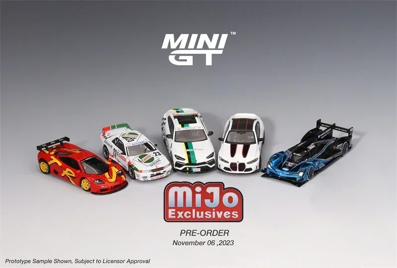 Коллекция моделей автомобилей PreSale MINI GT Mijo Exclusives 1:64 Lambo / R32 / M4 CSL / F1 GTR / ARX-06
Коллекция моделей автомобилей PreSale MINI GT Mijo Exclusives 1:64 Lambo / R32 / M4 CSL / F1 GTR / ARX-06