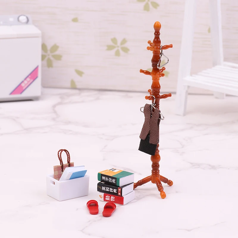 1Set 1:12 Dollhouse Miniature Coat Rack Hanger Shoe Bag Clothes Book Box Furniture Model Decor Toy
1Set 1:12 Dollhouse Miniature Coat Rack Hanger Shoe Bag Clothes Book Box Furniture Model Decor Toy