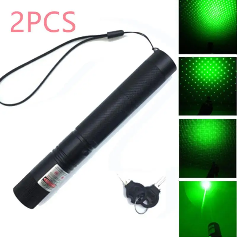 2PCS Powerful 10000m 532nm Green Laser Sight laser pointer Powerful Adjustable Focus Lazer with laser pen Head Burning Match
2PCS Powerful 10000m 532nm Green Laser Sight laser pointer Powerful Adjustable Focus Lazer with laser pen Head Burning Match