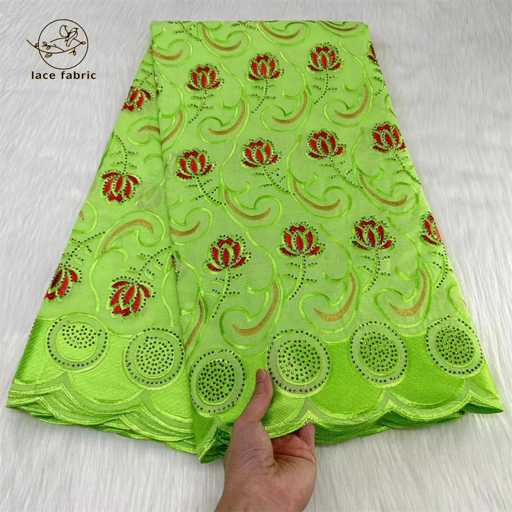 5yards African 100%Cotton Lace Fabric High Quality Lace Nigerian Lace With Stones Swiss Voile Lace In Switzerland Dubai Fabric
5yards African 100%Cotton Lace Fabric High Quality Lace Nigerian Lace With Stones Swiss Voile Lace In Switzerland Dubai Fabric