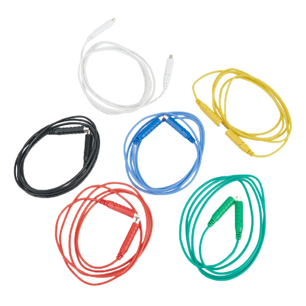 6PCS Magnetic Test Leads Silicone Soft Flexible Jumper Test Wires 30VAC 5A 3.3ft Tools Ferramentas Herramientas Garden Multitool
6PCS Magnetic Test Leads Silicone Soft Flexible Jumper Test Wires 30VAC 5A 3.3ft Tools Ferramentas Herramientas Garden Multitool
