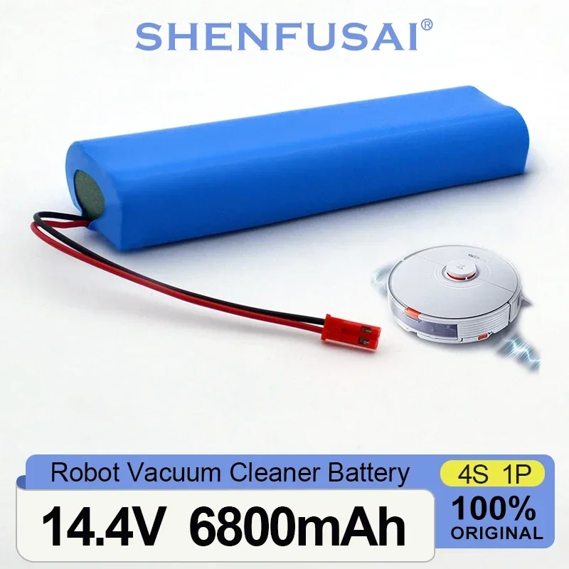 New 4S1P 14.4V 6800mah 18650 Lithium-Batterie Für ILIFE V3s Pro, V50, V5s Pro, V8s, x750 Roboter-staubsauger Batterie
New 4S1P 14.4V 6800mah 18650 Lithium-Batterie Für ILIFE V3s Pro, V50, V5s Pro, V8s, x750 Roboter-staubsauger Batterie
