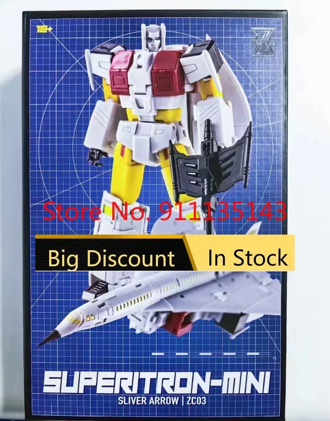 Zeta toys ZETA ZC-06 ZC06 MINI Superitron первая версия, оригинальный цвет, 5 шт. в комплекте
Zeta toys ZETA ZC-06 ZC06 MINI Superitron первая версия, оригинальный цвет, 5 шт. в комплекте