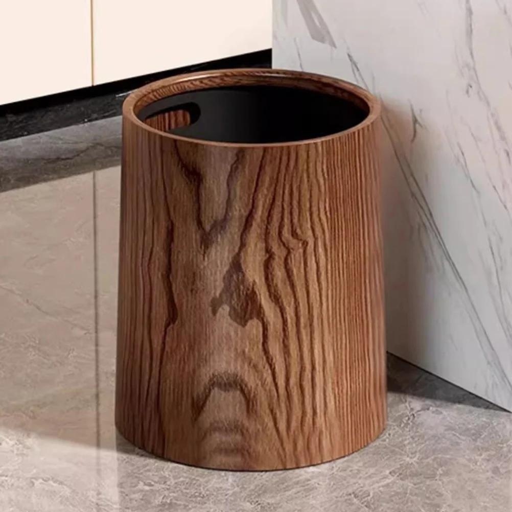 Imitation Wood Grain Trash Can Bedroom Waste Bucket Bin Bathroom Household Office Pp Rubbish
Imitation Wood Grain Trash Can Bedroom Waste Bucket Bin Bathroom Household Office Pp Rubbish