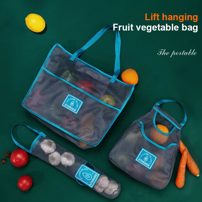 Fruit Vegetable Hanging Mesh Storage Bag Kitchen Ginger Garlic Breathable Reusable Mesh Bags Organizer Eco Shopping Tote Bag
Fruit Vegetable Hanging Mesh Storage Bag Kitchen Ginger Garlic Breathable Reusable Mesh Bags Organizer Eco Shopping Tote Bag