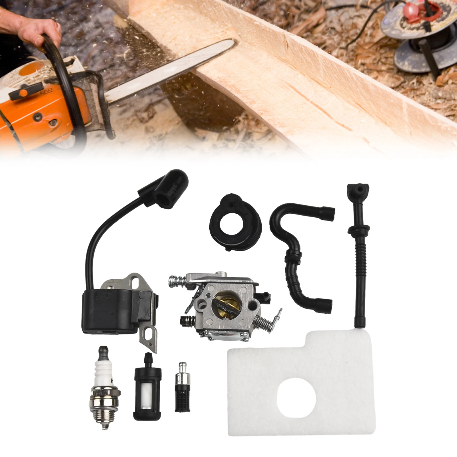 Комплект прокладок для глушителя карбюратора 017 018 двигатель для STIHL топливный фильтр Впускной коллектор MS170 MS180 Замена масляной линии
Комплект прокладок для глушителя карбюратора 017 018 двигатель для STIHL топливный фильтр Впускной коллектор MS170 MS180 Замена масляной линии