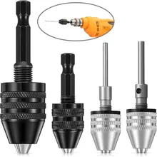 Mini Keyless Drill Chuck Quick Change Electric Drill Chuck Hex Shank Adapter Converter Tool Electric Grinder Drill Bit In Stock
Mini Keyless Drill Chuck Quick Change Electric Drill Chuck Hex Shank Adapter Converter Tool Electric Grinder Drill Bit In Stock