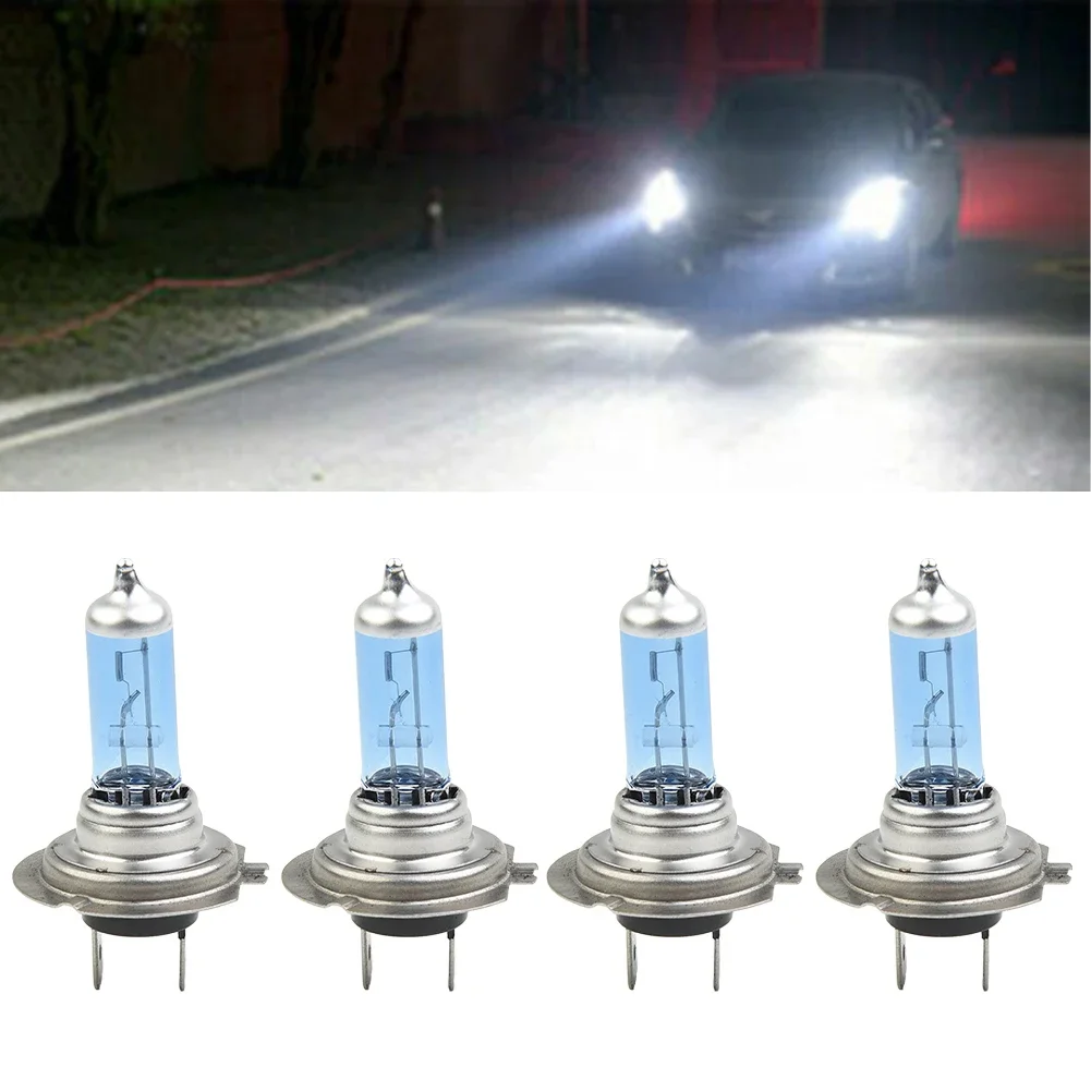 4pcs/set Halogen H7 Headlight Bulb 100w 4500k Xenon Hid Effect Super White Look Headlight Bulb Car Light Accessories
4pcs/set Halogen H7 Headlight Bulb 100w 4500k Xenon Hid Effect Super White Look Headlight Bulb Car Light Accessories