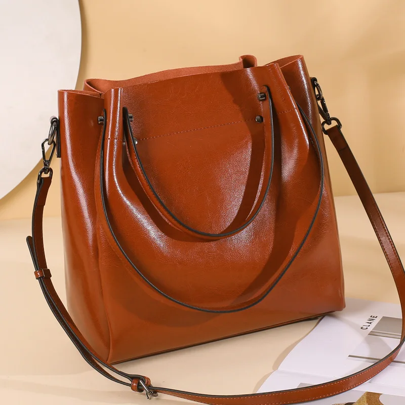 Cowhide New Genuine Leather Women's Bag Large Capacity Fashion Versatile One Shoulder Messenger Handbag Large Bag
Cowhide New Genuine Leather Women's Bag Large Capacity Fashion Versatile One Shoulder Messenger Handbag Large Bag