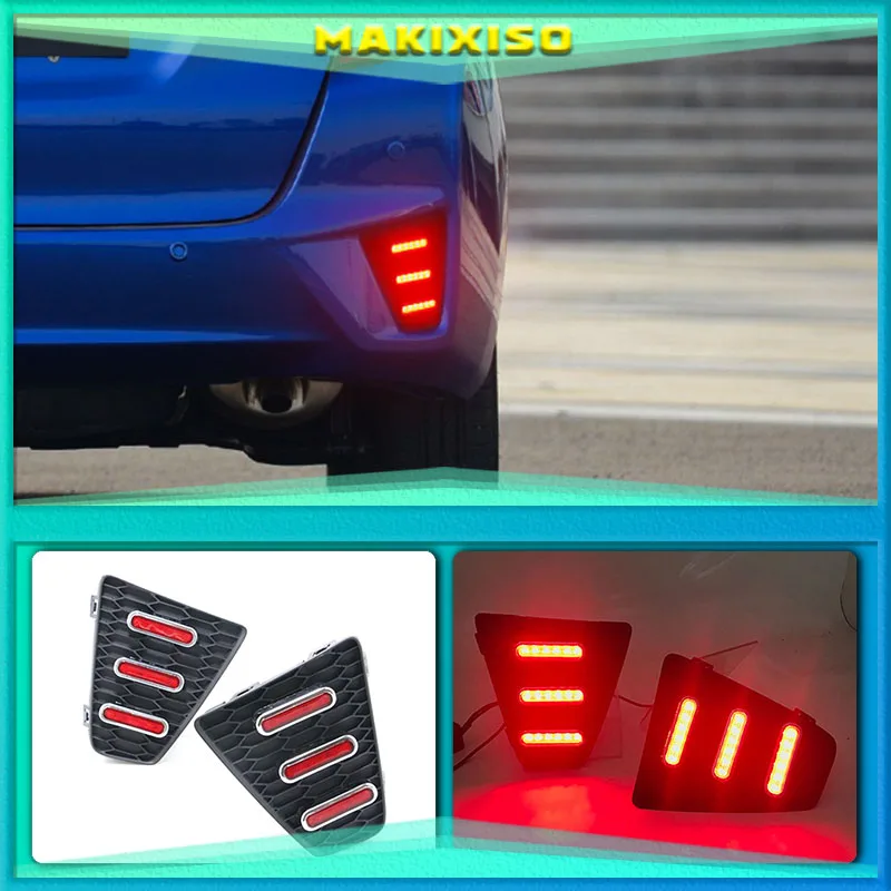 For Honda Jazz Fit 2014 2015 2016 2017 Multi-functions LED Rear Bumper Light Fog Lamp Brake Light Turn Signal Reverse Light
For Honda Jazz Fit 2014 2015 2016 2017 Multi-functions LED Rear Bumper Light Fog Lamp Brake Light Turn Signal Reverse Light
