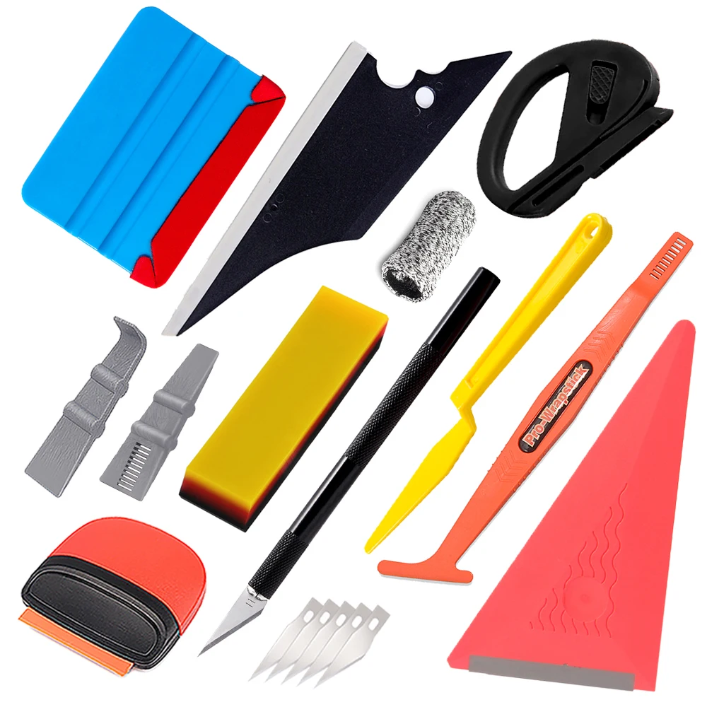 Car Wrapping Tool Kit Felt Squeegee Vinyl Film Decals Sticker Carbon Fiber Soft Scraper Auto Window Tinting Tools Accessories
Car Wrapping Tool Kit Felt Squeegee Vinyl Film Decals Sticker Carbon Fiber Soft Scraper Auto Window Tinting Tools Accessories
