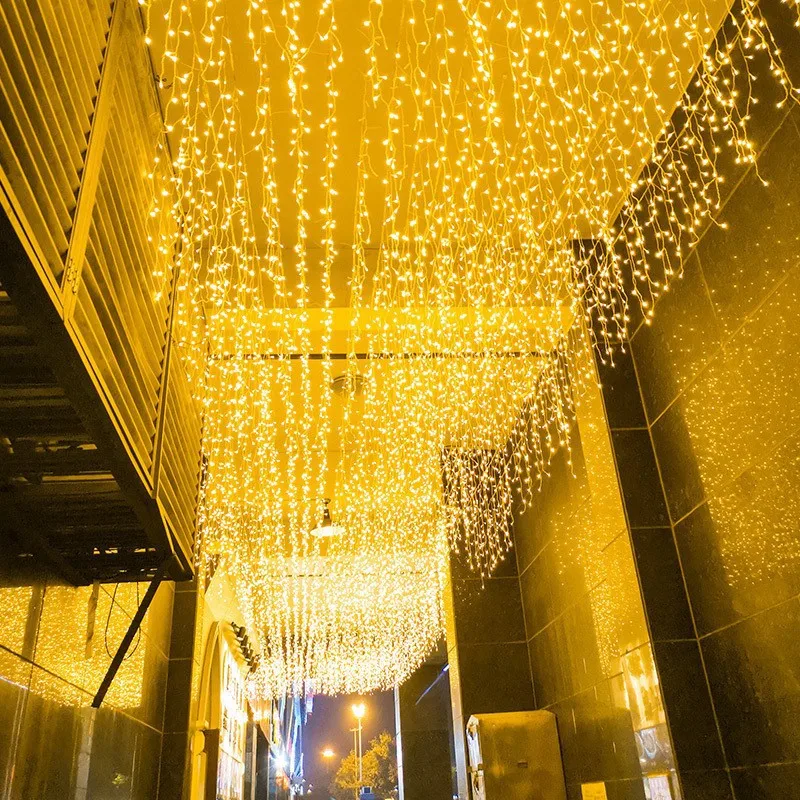 2024 Christmas Curtain LED String Lights Droop 0.6-0.8M Decoration for Home Outdoor Garland The House Party Wedding Decor
2024 Christmas Curtain LED String Lights Droop 0.6-0.8M Decoration for Home Outdoor Garland The House Party Wedding Decor