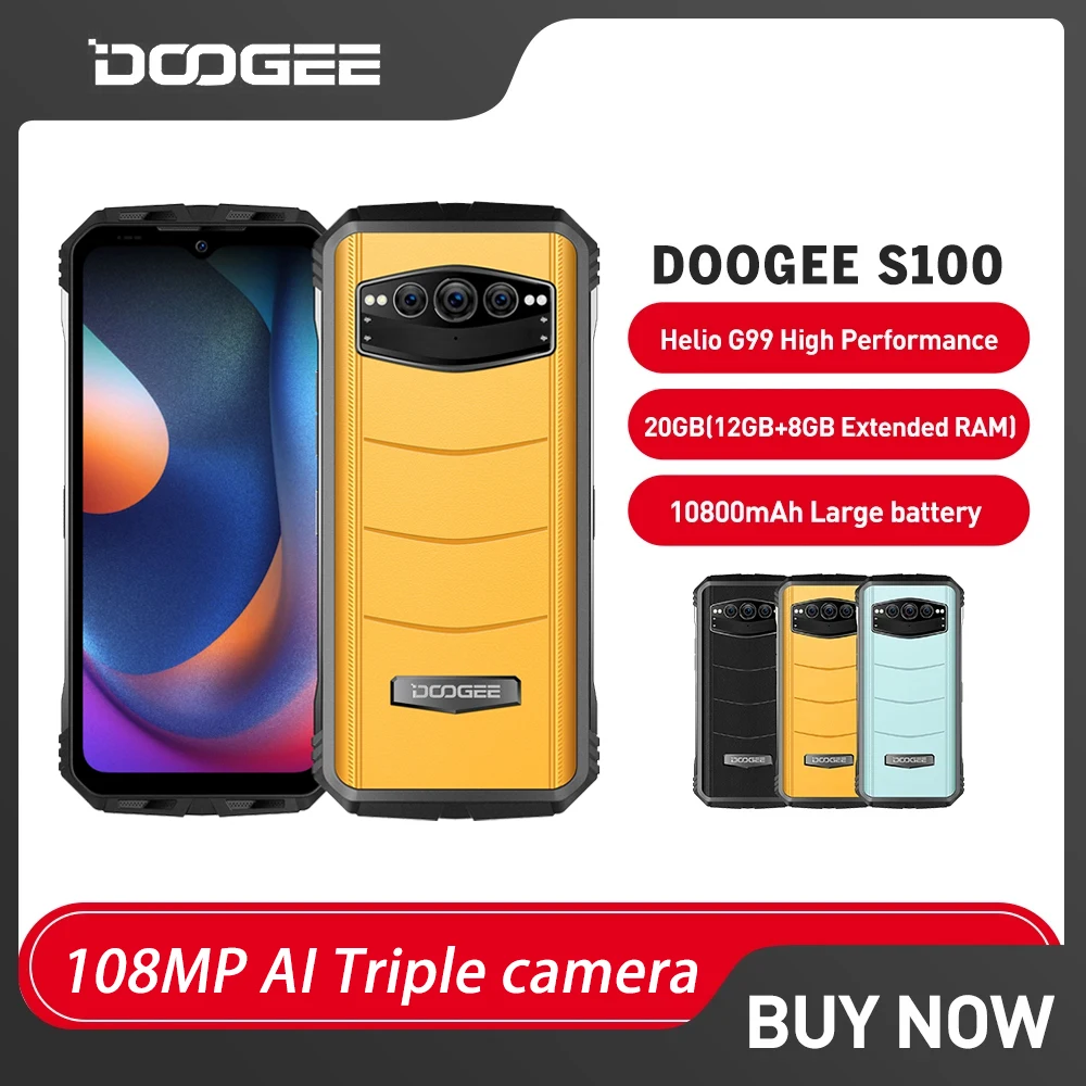 Смартфон глобальная версия DOOGEE S100 защищенный, 12 + 256 ГБ, 10800 мАч, 6,58 дюйма, FHD, 120 Гц, МП, тройная камера с искусственным интеллектом, 66 Вт, быстрая зарядка
Смартфон глобальная версия DOOGEE S100 защищенный, 12 + 256 ГБ, 10800 мАч, 6,58 дюйма, FHD, 120 Гц, МП, тройная камера с искусственным интеллектом, 66 Вт, быстрая зарядка