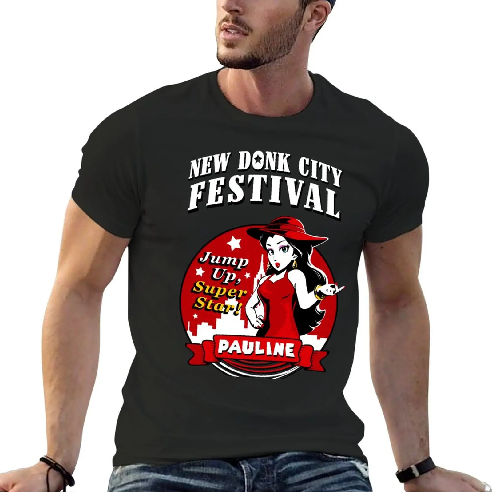New New Donk Festival T-Shirt sweat shirt kawaii clothes heavyweight t shirts for men 
New New Donk Festival T-Shirt sweat shirt kawaii clothes heavyweight t shirts for men
