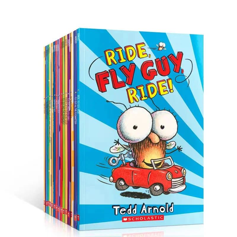 The Fly Guy Series 15 Books / Set English Usborne Books for Children Kids Picture Books Baby Famous Story Fun Reading Story Book
The Fly Guy Series 15 Books / Set English Usborne Books for Children Kids Picture Books Baby Famous Story Fun Reading Story Book